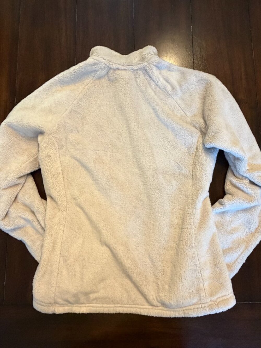 The North Face Womens Osito Quarter Zip Fleece Pullover Jacket White Small - Picture 5 of 11